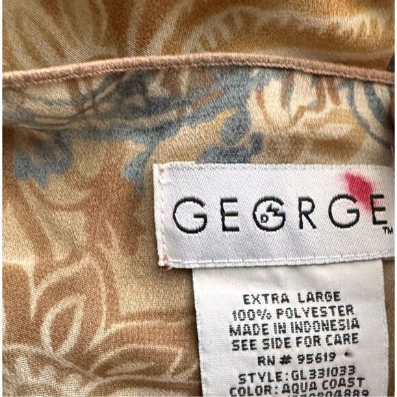 George Sheer Blouse, size XL - Picture 10 of 10
